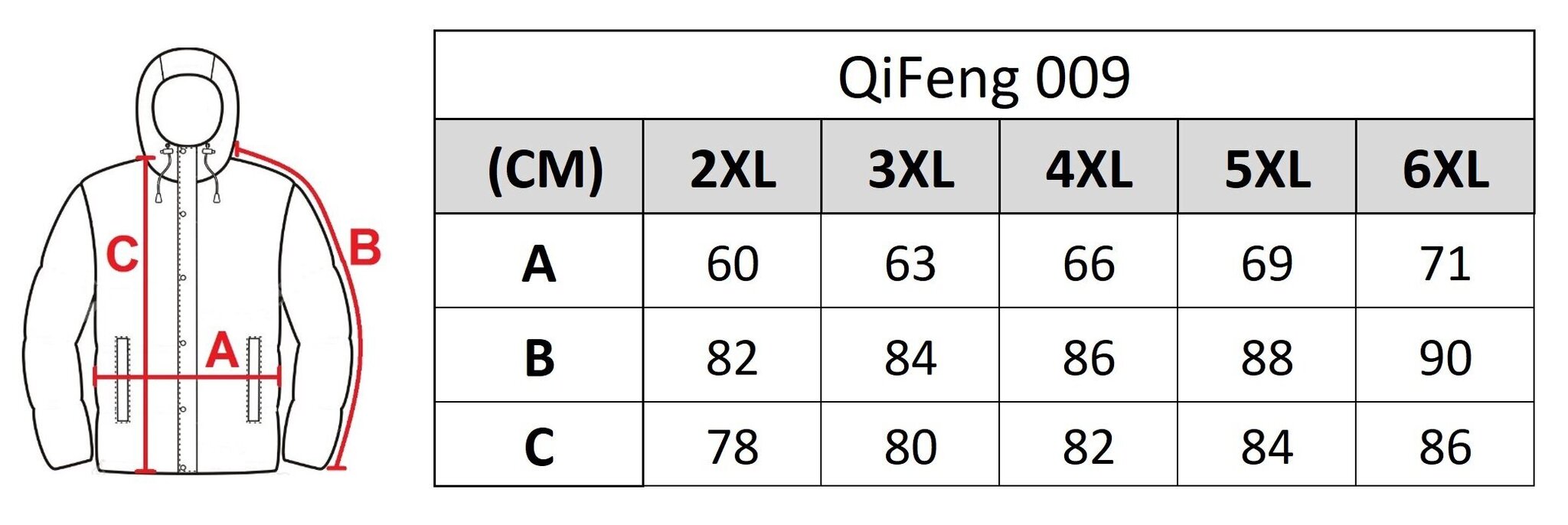 Striukė vyrams Qifeng 009, pilka kaina ir informacija | Vyriškos striukės | pigu.lt