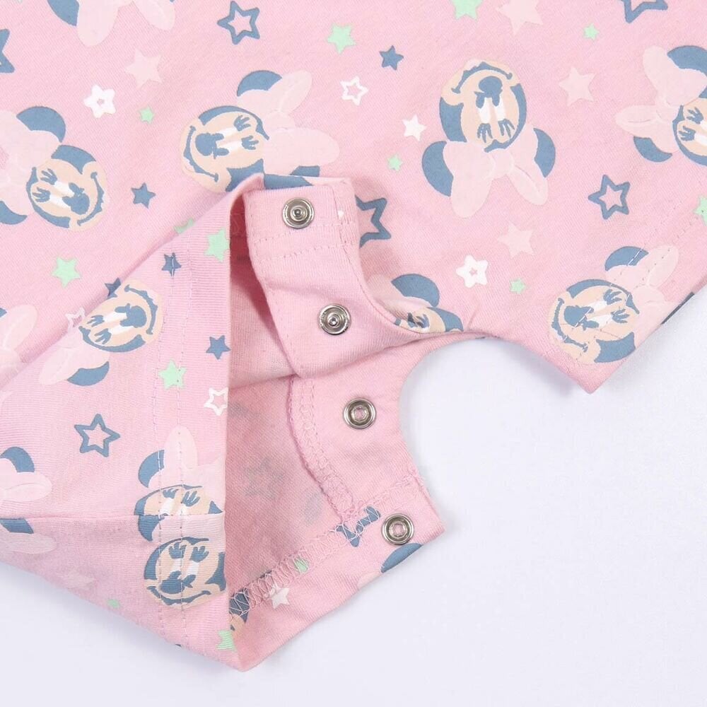 Romper kostiumėlis kūdikiams be rankovių Minnie Mouse Rožinė цена и информация | Smėlinukai, siaustinukai | pigu.lt