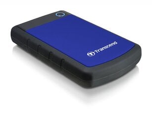 Transcend StoreJet 25H3 1TB 2,5" USB 3.0 kaina ir informacija | Išoriniai kietieji diskai (SSD, HDD) | pigu.lt