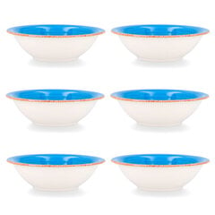 чаша Quid Vita Синий, Керамика 6 штук (18 cm) цена и информация | Посуда, тарелки, обеденные сервизы | pigu.lt