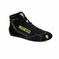 Lenktynių batai Sparco SLALOM Geltona / juoda (Dydis 40) kaina ir informacija | Moto batai | pigu.lt
