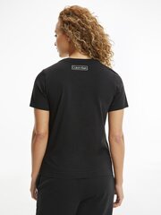 Moteriški marškinėliai Calvin Klein T-SHIRT S/S CREW NECK, juodi 000QS6798E UB1 45114 kaina ir informacija | Marškinėliai moterims | pigu.lt