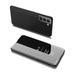 Чехол Hurtel Clear View для Samsung Galaxy S22 + (S22 Plus), чёрный цена и информация | Чехлы для телефонов | pigu.lt