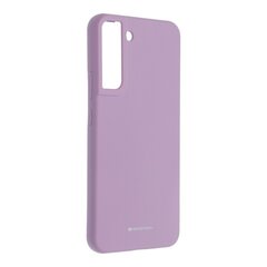 Dėklas Mercury Silicone Case Samsung Galaxy S22 Plus, žibuoklės kaina ir informacija | Telefono dėklai | pigu.lt