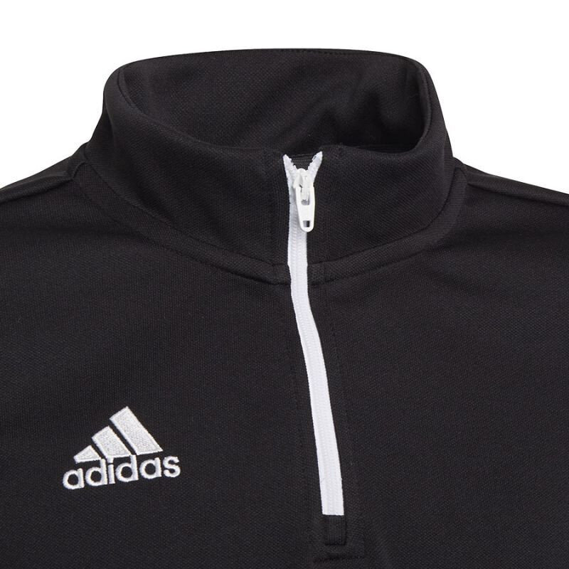 Džemperis vaikams Adidas Entrada 22 Training Top Y Jr H57547, juodas цена и информация | Megztiniai, bluzonai, švarkai berniukams | pigu.lt