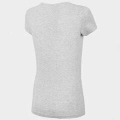 Marškinėliai moterims 4F W T-shirt H4L22-TSD353 27M kaina ir informacija | Marškinėliai moterims | pigu.lt