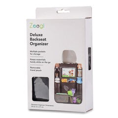 Zoogi Deluxe Backseat Organizer - Автомобильный органайзер цена и информация | Аксессуары для автокресел | pigu.lt