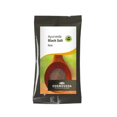 Juodoji druska Kala Namak, smulki, ekologiška, Cosmoveda, 40 g kaina ir informacija | Priedai maistui ruošti | pigu.lt