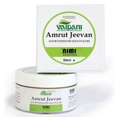 Ajurvedinis vaistažolių odos tepalas-kremas Nimi Ayurveda Amrut Jeevan Vaipani, 50 ml kaina ir informacija | Veido kremai | pigu.lt