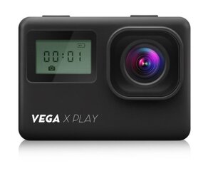 Водостойкая спортивная камера + держатель крепления Niceboy Vega X Play WI-FI 4K / 16MP  цена и информация | Экшн-камеры | pigu.lt