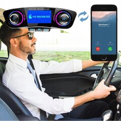 Daugiafunkcinis automobilinis siųstuvas WIRELESS CAR KIT 2022 - 8 funkcijos viename цена и информация | FM-модуляторы | pigu.lt