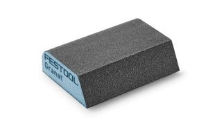 Шлифовальная губка Festool 69x98x26 120 CO GR/6 Granat 201084 цена и информация | Механические инструменты | pigu.lt
