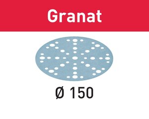 Шлифовальные круги Festool, STF D150/48 P40 GR/10 Granat 575154 цена и информация | Шлифовальные машины | pigu.lt