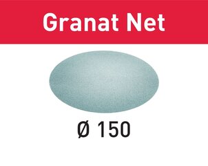 Шлифовальный материал на сетчатой основе Festool, STF D150 P320 GR NET/50 Granat Net 203310 цена и информация | Шлифовальные машины | pigu.lt