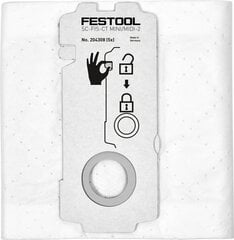 Мешок-пылесборник Festool SELFCLEAN SC-FIS-CT MINI/MIDI-2/5/CT15 204308 цена и информация | Аксессуары для пылесосов | pigu.lt