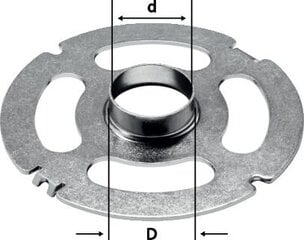 Копировальное кольцо Festool KR-D 30,0/OF 2200 494625 цена и информация | Фрезы | pigu.lt