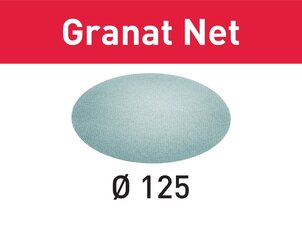 Шлифовальный материал на сетчатой основе Festool STF D125 P240 GR NET/50 Granat Net 203300 цена и информация | Шлифовальные машины | pigu.lt