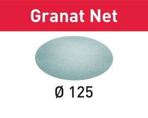 Šlifavimo tinklelis Festool Granat Net STF D125 P80 GR NET/50 203294 kaina ir informacija | Šlifuokliai | pigu.lt