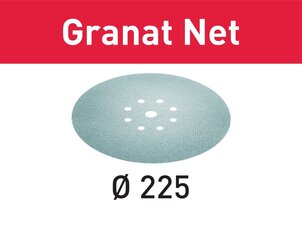 Šlifavimo tinklelis Festool Granat Net STF D225 P400 GR NET/25 201885 kaina ir informacija | Šlifuokliai | pigu.lt