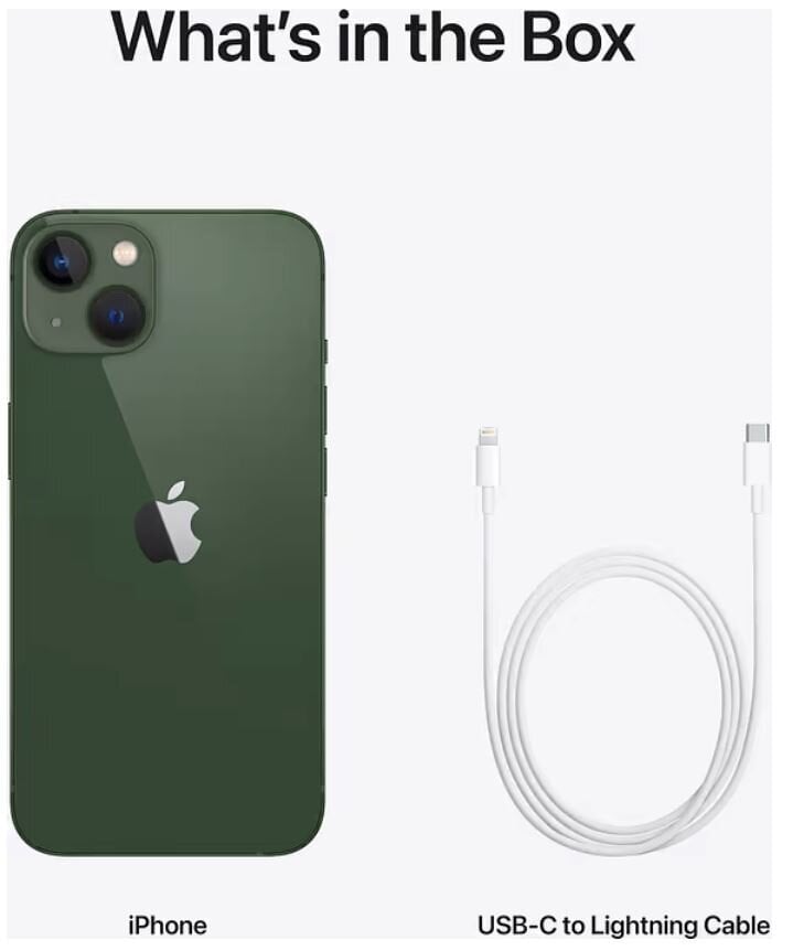 Apple iPhone 13 256GB Green MNGL3ET/A kaina ir informacija | Mobilieji telefonai | pigu.lt