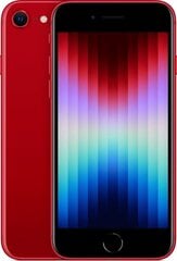 Apple iPhone SE 256GB Red 3rd Gen MMXP3ET/A цена и информация | Мобильные телефоны | pigu.lt