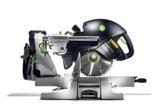 Торцовочная пила с протяжкой Festool KS 120 REB-Set-MFT KAPEX 576663 цена и информация | Пилы, циркулярные станки | pigu.lt