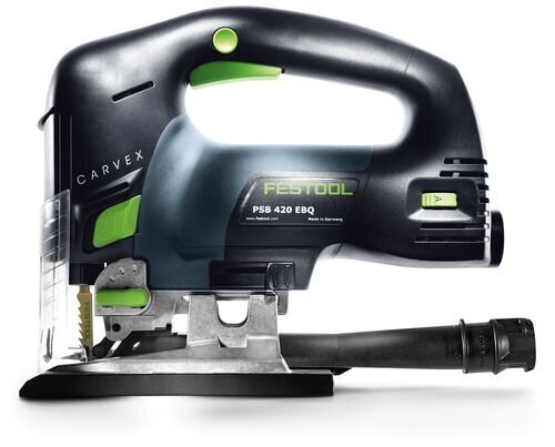 Siaurapjūklis Festool Carvex PSB 420 EBQ-Plus 576186 kaina ir informacija | Pjūklai, pjovimo staklės | pigu.lt