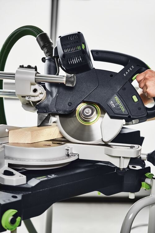 Festool Traukiamas skersinio pjaustymo pjūklas KAPEX KS 60 E-Set 561728 kaina ir informacija | Pjūklai, pjovimo staklės | pigu.lt