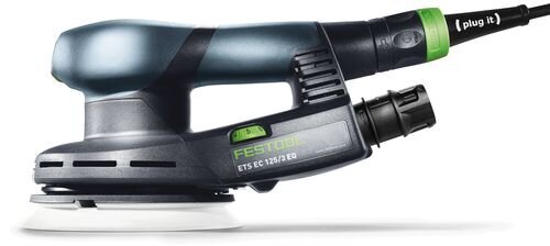 Ekscentrinis šlifuoklis Festool ETS EC 125/3 EQ-Plus 576341 kaina ir informacija | Šlifuokliai | pigu.lt