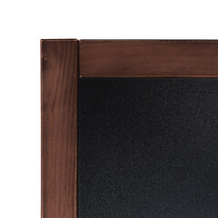 Kreidinė medinė lenta 500 x 600 mm kaina ir informacija | Kanceliarinės prekės | pigu.lt