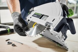 Festool Įgilinamas diskinis pjūklas TS 55 FEBQ-Plus 576703 kaina ir informacija | Pjūklai, pjovimo staklės | pigu.lt