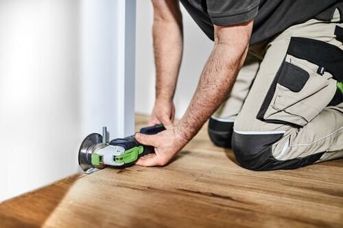 Akumuliatorinis daugiafunkcis pjovimo įrankis Festool Vecturo OSC 18 E-Basic 576591 kaina ir informacija | Mechaniniai įrankiai | pigu.lt