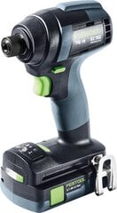 Аккумуляторный ударный импульсный шуруповёрт Festool, TID 18 C 3,1-Plus 576485 цена и информация | Механические инструменты | pigu.lt