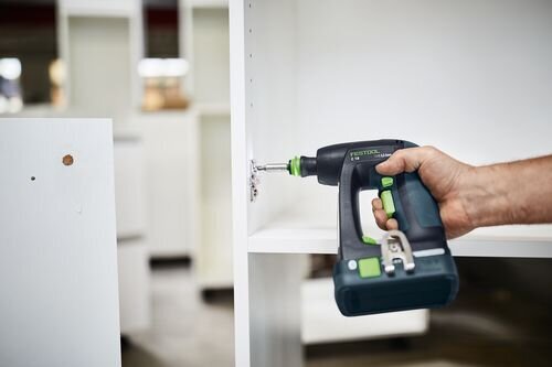 Akumuliatorinis gręžtuvas-suktuvas Festool C 18 HPC 4,0 I-Plus 576435 kaina ir informacija | Suktuvai, gręžtuvai | pigu.lt