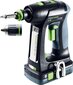 Akumuliatorinis gręžtuvas-suktuvas Festool C 18 HPC 4,0 I-Plus 576435 kaina ir informacija | Suktuvai, gręžtuvai | pigu.lt