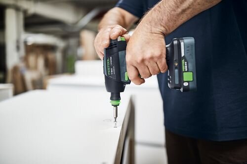 Akumuliatorinis gręžtuvas-suktuvas Festool T 18+3 HPC 4,0 I-Plus 576446 цена и информация | Suktuvai, gręžtuvai | pigu.lt