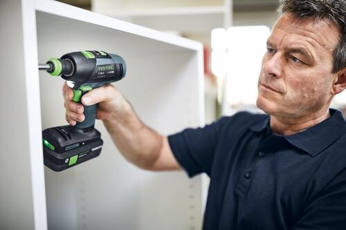 Akumuliatorinis gręžtuvas-suktuvas Festool T 18+3 HPC 4,0 I-Plus 576446 цена и информация | Suktuvai, gręžtuvai | pigu.lt