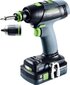 Akumuliatorinis gręžtuvas-suktuvas Festool T 18+3 HPC 4,0 I-Plus 576446 цена и информация | Suktuvai, gręžtuvai | pigu.lt