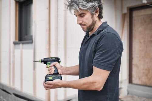 Akumuliatorinis gręžtuvas-suktuvas Festool T 18+3 HPC 4,0 I-Plus 576446 цена и информация | Suktuvai, gręžtuvai | pigu.lt