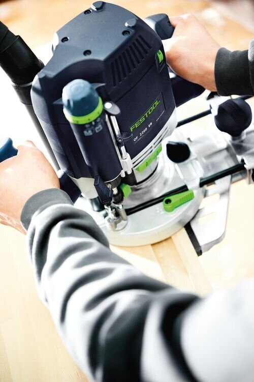 Vertikalus frezeris Festool OF 2200 EB-Set 576220 kaina ir informacija | Frezos | pigu.lt