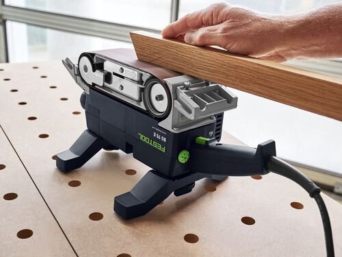 Festool Juostinis šlifuoklis BS 75 E-Set 576296 цена и информация | Šlifuokliai | pigu.lt