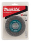 X-LOCK Makita D-73427 Vielinis šlifavimo diskas, banguota viela, 0.3mm, Ø 115 mm kaina ir informacija | Mechaniniai įrankiai | pigu.lt