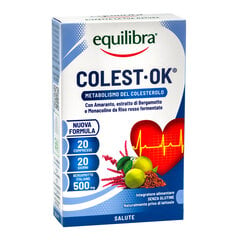 Maisto papildas Equilibra Colest OK, 20 tablečių kaina ir informacija | Kiti papildai ir preparatai | pigu.lt