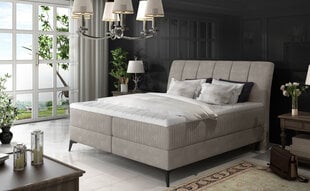 Кровать NORE Aderito, 140x200 см, бежевого цвета цена и информация | Кровати | pigu.lt