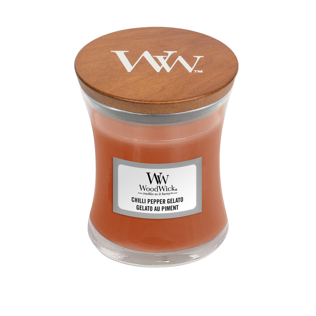 WoodWick kvapioji žvakė Chilli Pepper Gelato, 85 g kaina ir informacija | Žvakės, Žvakidės | pigu.lt