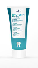 Dantų pasta jautriems dantims su mineralinėmis druskomis Dr. Wild Sensitive, 75ml kaina ir informacija | Dantų šepetėliai, pastos | pigu.lt