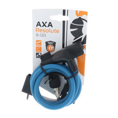 Замок велосипедный AXA Resolute 8-120, 8x1200 мм, синий цена и информация | Замки для велосипеда | pigu.lt