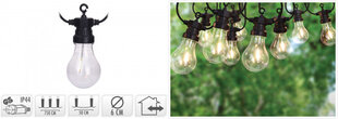 Наружная гирлянда ProGarden, 20 светодиодов цена и информация | Уличные светильники | pigu.lt
