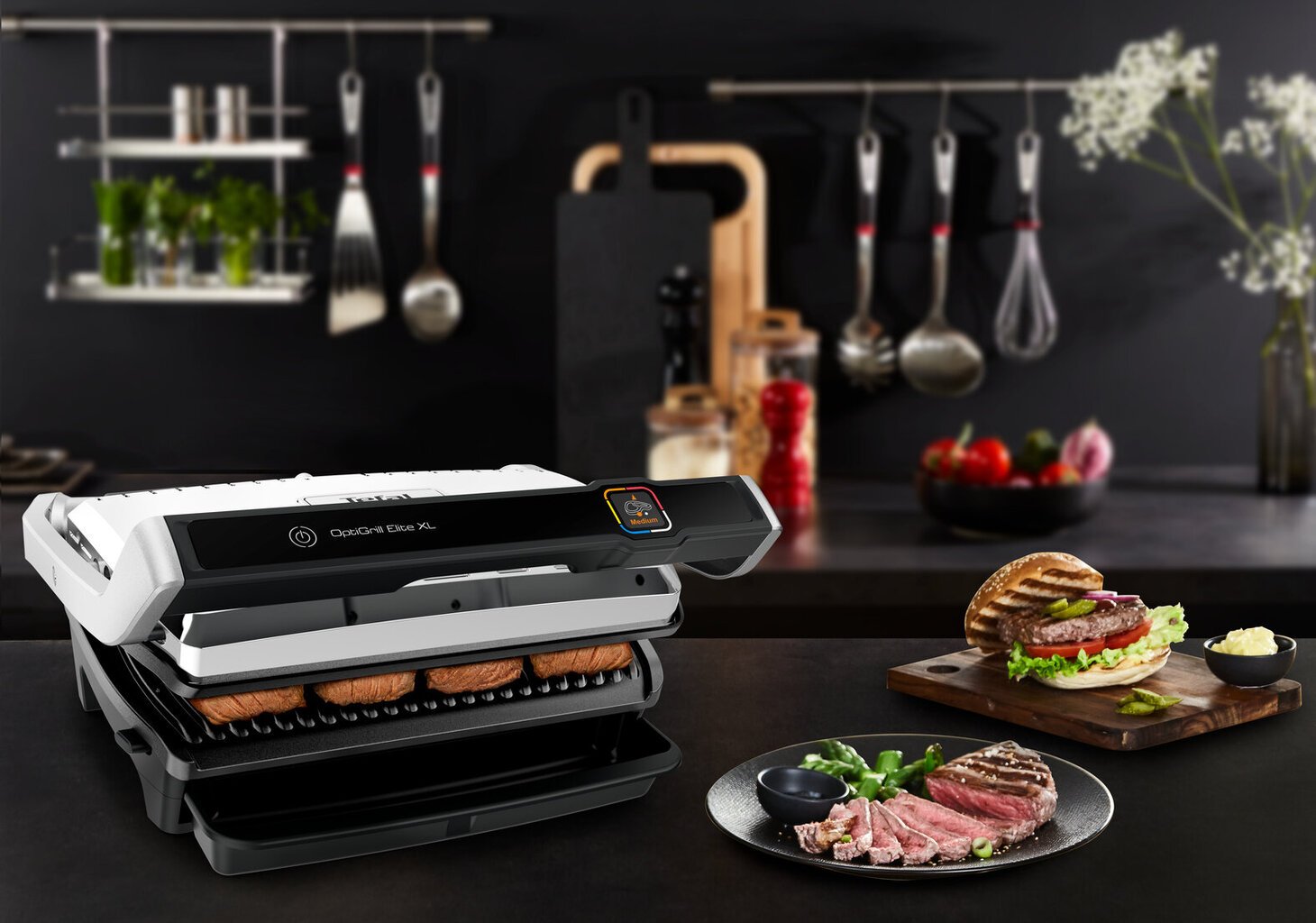 Закрытый гриль Электрический гриль TEFAL GC 760D OptiGrill XL цена | pigu.lt