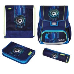 Herlitz Ранец укомплектованный LOOP PLUS - Футбол цена и информация | Школьные рюкзаки, спортивные сумки | pigu.lt